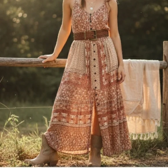 Joe Sanchez Tan Ankle Booties, Suede and Leather Sz 38,western Cowgirl - Picture 14 of 16